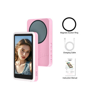 Pantalla Portátil para Selfies con Cámara Trasera y Luz de Relleno, Monitor Magnético para Teléfono, Compatible con Apple iPhone 17 16 15 Pro Max, Kit para Vlogs - Product Image 1