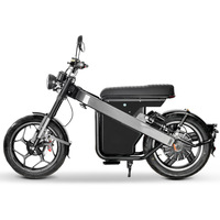Sepeda Motor Listrik Roda 2 Eu Warehouse Citycoco HM-6 2000W 60V 20AH Baterai Kuat Dewasa 40km/h 40km 30 Pendakian