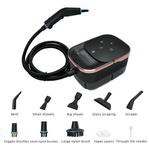 <span class=keywords><strong>Nettoyeur</strong></span> <span class=keywords><strong>vapeur</strong></span> pressurisé portatif multi-surfaces avec 9 accessoires, chauffage rapide et puissant, sans produits chimiques, <span class=keywords><strong>nettoyeur</strong></span> portable - Product Image 1
