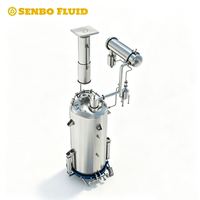 Réservoirs d'extraction 100L en acier inoxydable SS316, extracteur d'hexane, système d'extraction botanique clé en main
