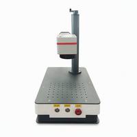 Nouvelles machines de marquage laser à fibre portables 20W/30W/50W pour étiquettes métalliques avec prise en charge DXF/AI/DWG/DST et logiciel BJJCZ EZCAD2