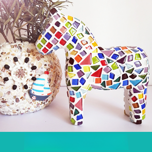 فسيفساء الزجاج ديي الأطفال حزمة مواد يدوية الصنع الإبداعية الوالدين والطفل دالا مجموعات الوالدين والطفل هدية الطالب العام الجديد - Product Image 5