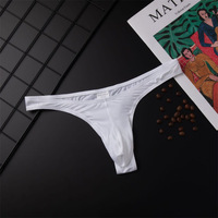 Culotte string homme respirante taille basse style éléphant sexy pour le commerce extérieur, grande taille avec poche U