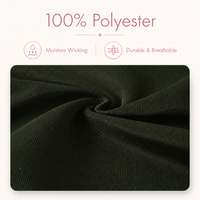Tissu de T-shirt de haute qualité, confortable et respirant, 100% polyester, pour accessoires vestimentaires