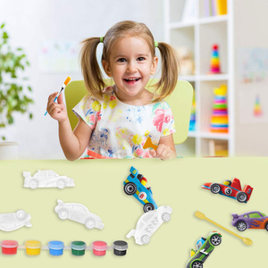 Set di 8 Disegni a Tema Auto, Magneti Personalizzati per Frigorifero, Pittura su Gesso per Bambini, Giocattolo Educativo - Product Image 3