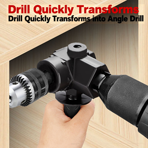 <span class=keywords><strong>Perceuse</strong></span> électrique à main de qualité industrielle avec dispositif <span class=keywords><strong>d</strong></span>'<span class=keywords><strong>angle</strong></span> multi-<span class=keywords><strong>angle</strong></span>, outil de perçage à percussion à <span class=keywords><strong>angle</strong></span> de 90 degrés - Product Image 2