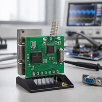 Module de port série sans fil 433 MHz, transmission de données sans fil longue portée, module de communication série RS232, DC 5V