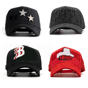 Biểu tượng tùy chỉnh Jesus 5 Bảng điều chỉnh mũ cong vành Mago Rhinestone da lộn màu đen G5 gorras ORIGINALES 31 Mũ x thô lỗ thức tỉnh - Product Image 3
