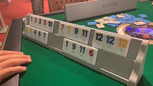 Tavolo Motorizzato FUPAI per Mahjong/<span class=keywords><strong>Okey</strong></span> Turco, Design Robusto e Pieghevole, Tavolo da Gioco Professionale per Giocatori - Product Image 4