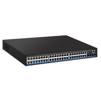 5 ans de garantie Plug & Play 10G Uplinks Commutateur Gigabit géré à 48 ports avec 4 SFP +