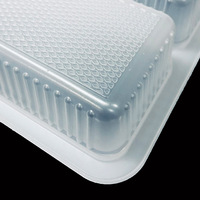 Barquettes alimentaires jetables écologiques personnalisées en plastique PP de qualité alimentaire, barquettes d'emballage sous blister, boîtes à biscuits Minxing MX-SH35 personnalisées