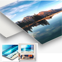 Imprimés muraux personnalisés en aluminium, Photo HD, imprimés métalliques, pour décoration de la maison, vente en gros, pièces