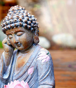 LEADER – Statue <span class=keywords><strong>de</strong></span> Bouddha, lumière extérieure en forme <span class=keywords><strong>de</strong></span> fleur <span class=keywords><strong>de</strong></span> Lotus, étanche, solaire, rechargeable, figurine lumineuse faite à la main, décoration <span class=keywords><strong>Zen</strong></span> pour <span class=keywords><strong>jardin</strong></span> - Product Image 3