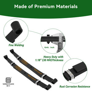 Muelles de Suspensión Trasera CIUBCAR Pioneer de Acero 1014675 102006501 1011149 1012618 1012324 - Product Image 5