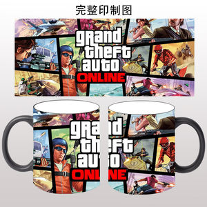 Taza de té con logotipo de impresión personalizada, <span class=keywords><strong>GTA</strong></span>, cambio de Color, <span class=keywords><strong>Grand</strong></span> <span class=keywords><strong>Theft</strong></span>, automática - Product Image 5