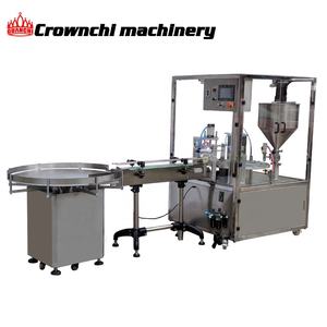 Machine de remplissage et de scellage de gobelets rotatifs en <span class=keywords><strong>aluminium</strong></span>, couvercle en verre organique de haute qualité - Product Image 3