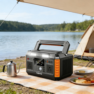 Poforce Home Camping 220V Pure Sine Wave Lithium Battery <b>Solar</b> <b>Generator</b> 500W Backup Portable Power Station MPPT Model A6 Car A6 - Product Image 1
