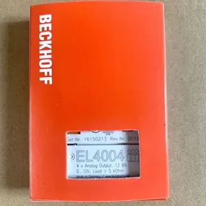 New Beckhoff Terminal Communication <strong>Interfaces</strong> Module EL4004 EL4104 EL3054 EL3068 EL3064 EL3202 EL3314 - Product Image 1