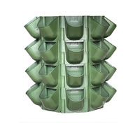 Jardinière murale verticale réelle pour la maison, jardin hydroponique d'intérieur, mur végétal auto-arrosant
