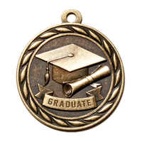 24-Pack Graduation Medals With Sashes - 2 Inch Award Medals For Students & Parties