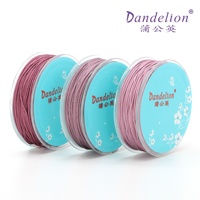 Tali Dandelion 2.5mm D2 Lanyard Benang Poliester untuk Merangkai Manik-Manik, Aksesoris Perhiasan, Tali Gelang, Bahan Kalung, 57 Warna