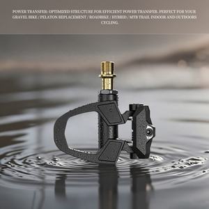 <span class=keywords><strong>Pedales</strong></span> de Bicicleta LEWEE de Aleación de Aluminio y Acero con Rodamientos, Ultraligeros, de Alto Rendimiento y Resistentes al Agua para Bicicletas de Carretera, Gravel y BMX - Product Image 4