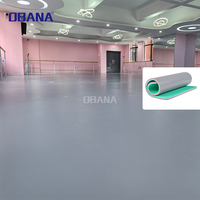 Vente flash : sol de danse en vinyle écologique imperméable, résistant à l'usure, pour studio de danse, salle de sport, centre de yoga, école de danse, hôpital