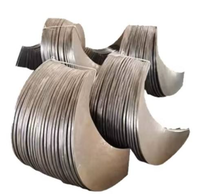 Outils de forage en spirale CFA (Continuous Flight Auger) pour sols/argiles à fort moment de charge, pour chargeuses, diamètre 1000 mm, personnalisables
