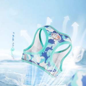 Tersedia tali kekang anjing dan tas kotoran Set Dispenser untuk anjing kucing kecil sedang rompi Jalan hewan peliharaan perlengkapan anak anjing <span class=keywords><strong>Chihuahua</strong></span> - Product Image 2