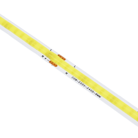Bande LED haute tension AC220V 8mm 240 LED/m 10W/m 6000K Blanc froid CRI70 Ra70 Bande COB flexible Lumière linéaire