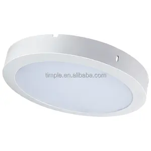 TIMPLE表面丸型LEDパネルライトLEDシーリングライト7W12W18W24W30Wプラスチックパネルライト