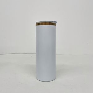 Venta al por mayor de vasos rectos de 20 oz con revestimiento de cobre, libres de BPA, de acero inoxidable, vasos delgados de 20 oz con revestimiento de cobre para grabado láser - Product Image 2
