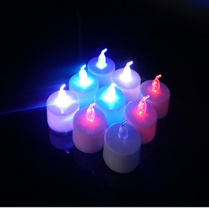 Color-Changing Battery <strong>LED</strong> <strong>Lights</strong> Mini Christmas Candles Flameless <strong>Tea</strong> <strong>Light</strong> for Ramadan Easter Birthdays Parties - Product Image 2