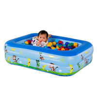 Piscine gonflable pour bébé LIXIN, amusante et durable, 120 cm, PVC 0,22 mm, ensemble de 4 pièces, mini piscine pour enfants, fond à bulles, Kolam Renang