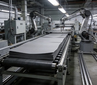 Fabrication de papier carton gris en pâte recyclée