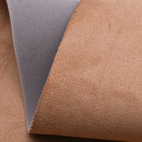 Tissu d'ameublement de voiture en vinyle composite suédé de 3 mm avec mousse pour siège de voiture canapé et volant de tête avec éponge