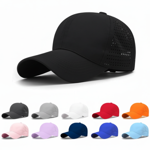 Berretto da Baseball in maglia di compagnia aerea Unisex cappello estivo in materiale fresco in 10 colori - Product Image 1