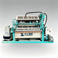 Machine à plateaux à œufs de qualité industrielle YG, capacité de 2500 kg, pour ligne de production de plateaux à œufs à grande échelle