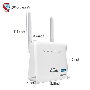 Bộ Định Tuyến Wi-Fi <span class=keywords><strong>3G</strong></span> 4G LTE CAT6 300Mbps Cổng <span class=keywords><strong>RJ11</strong></span> RJ45 Bộ Định Tuyến Wi Fi Băng Tần Kép Với Ăng Ten Có Thể Tháo Rời Bên Ngoài - Product Image 4