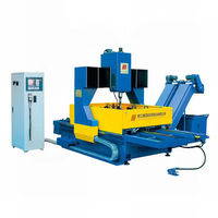 Fabricant chinois de machine de perçage de plaques métalliques CNC pour plaques d'acier, machine de poinçonnage et de perçage hydraulique