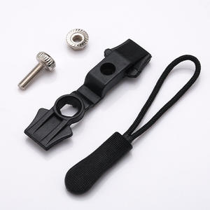 Fermeture éclair noire détachable à verrouillage automatique 3 #   5 #   8 #   10 #   Réparation, remplacement, tirette de fermeture éclair amovible pour vêtements, sacs, bagages - Product Image 5