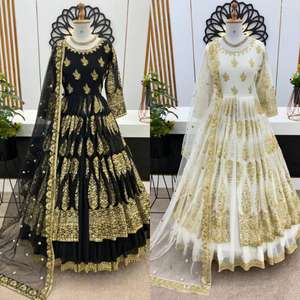 เปิดตัวชุดปาร์ตี้ดีไซเนอร์ใหม่ดูสไตล์แฟนซีชุดพิมพ์ดิจิตอลดูปัตตาด้านล่างชุดคุณภาพระดับพรีเมียมที่สวยงาม - Product Image 2