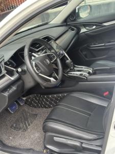 Honda Civic Usata 2017 180TURBO CVT Berlina 1-25000 Miglia Euro VI Sedili in Pelle Luci LED Tetto Apribile Automatica <span class=keywords><strong>Auto</strong></span> Usata - Product Image 4