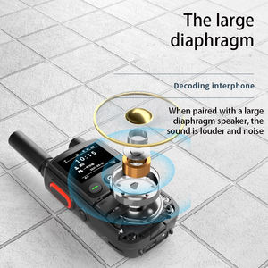 Système POC GPS PTT 4G Maycall MC-38 WiFi LTE Rouge Batterie 4000-4500mAh IPx4 Résistant à l'eau Walkie-talkie Portée 5000km Utilisation en extérieur - Product Image 4