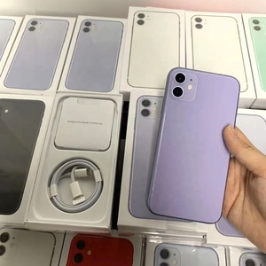 Celulares Originales, Teléfono Móvil 11 de 64 GB, Versión Estadounidense, 1SIM, Desbloqueado, Venta al por Mayor de Teléfonos <span class=keywords><strong>XR</strong></span>, XS Max, 12, 13 Pro - Product Image 1
