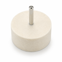 Roue de polissage en feutre de laine sur mesure, fabricant de roues de polissage industrielles OEM ODM
