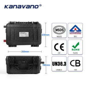 แบตเตอรี่ลิเธียม Lifepo4 12v แบบกันน้ำ ขนาด 100ah แบตเตอรี่ Lfp 12v 1200W สำหรับใช้งานกลางแจ้งแบบพกพา - Product Image 6