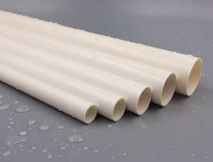 Áp lực cao Trắng PVC linh hoạt điện ống dẫn ống nhà máy bán buôn Butt Fusion kết nối - Product Image 2