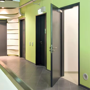 Puerta Metálica Cortafuego para Interiores de Apartamentos, Hoteles y Habitaciones, Puerta de Acero Plana Cortafuego de Una Hoja - Product Image 2