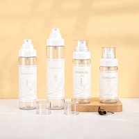 Flacon pulvérisateur de luxe personnalisé à fine brume 80ml 100ml 120ml 150ml pour emballage cosmétique et soins personnels